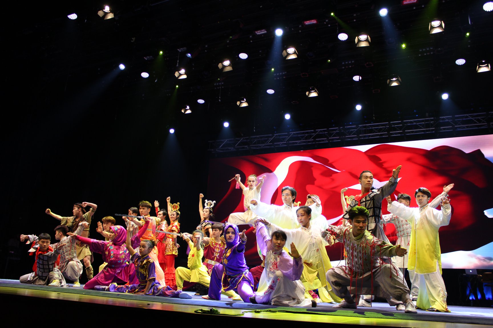 2018 İPEK YOLU KÜLTÜR ETKİNLİKLERİ WUSHU KUNG FU GÖSTERİSİ