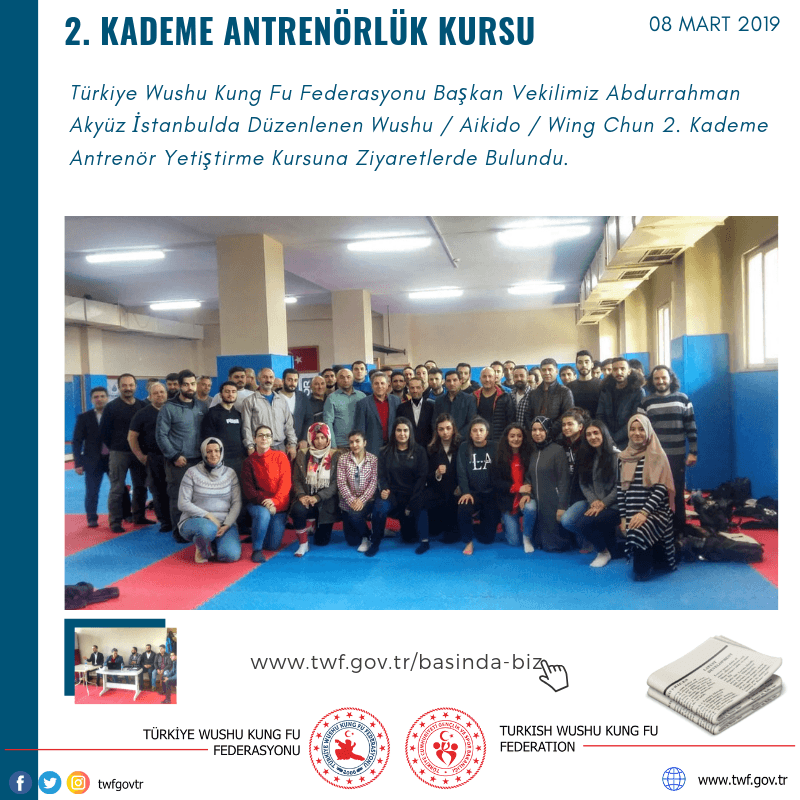 2. Kademe Antrenörlük Kursuna Ziyaret