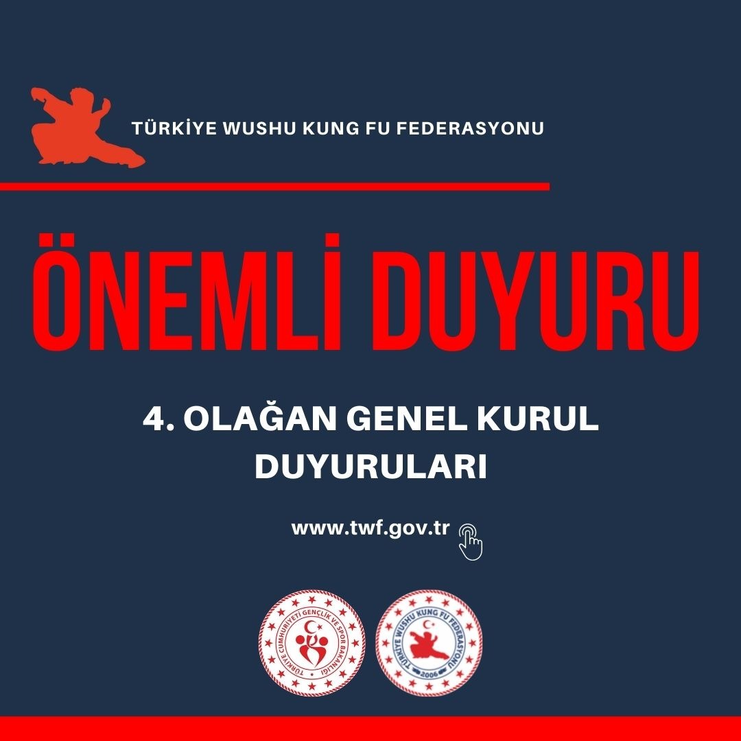 4. Olağan Genel Kurul Duyuları