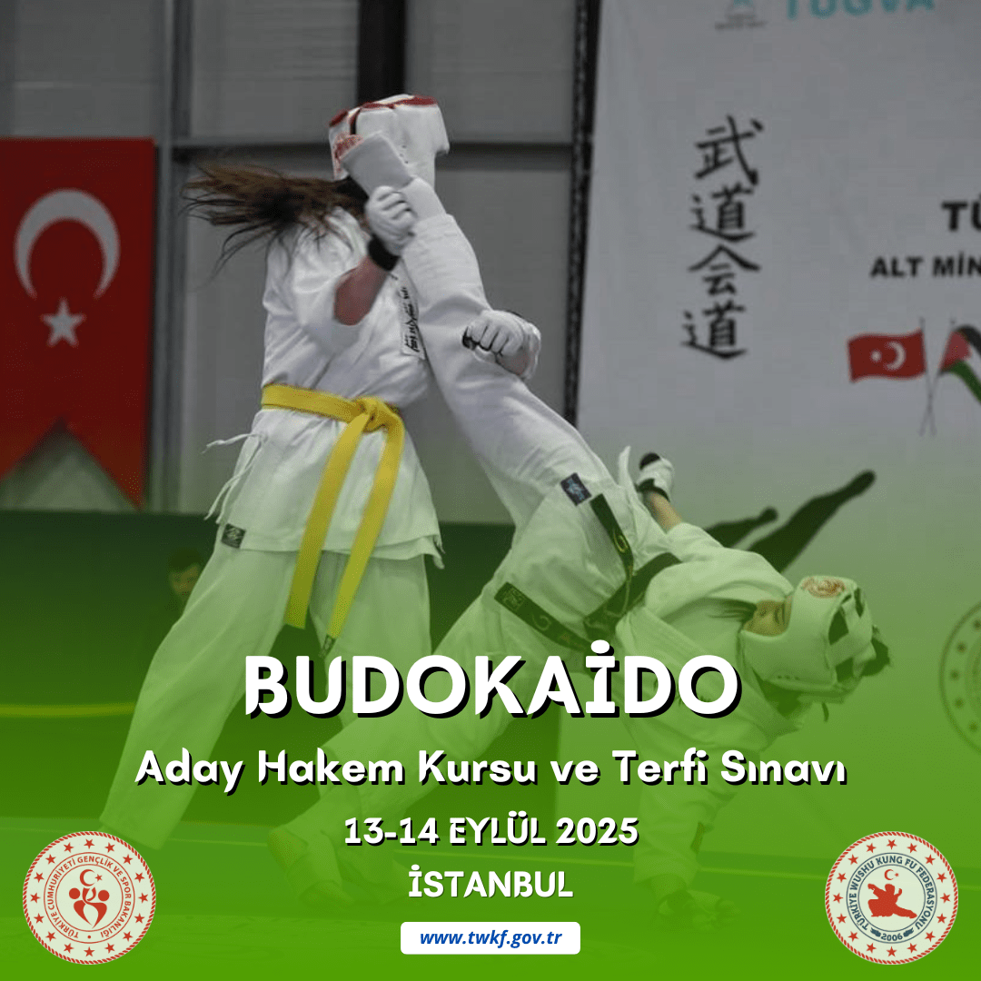 BUDOKAİDO ADAY HAKEM KURSU VE TERFİ SINAVI / 13-14 EYLÜL 2025 / İSTANBUL