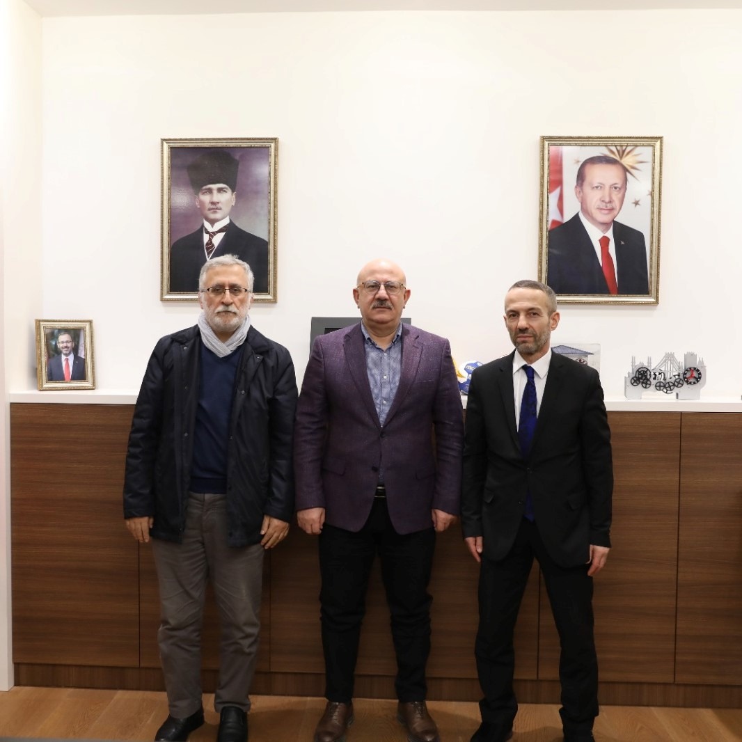 İstanbul Gençlik ve Spor İl Müdürü Prof. Dr. Burhanettin Hacıcaferoğlu'na Ziyaret