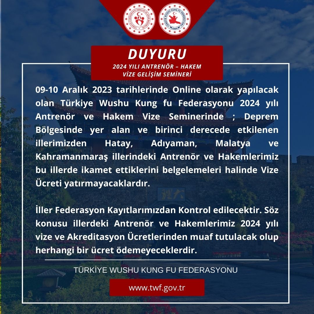 Vize Hakkında Önemli Duyuru
