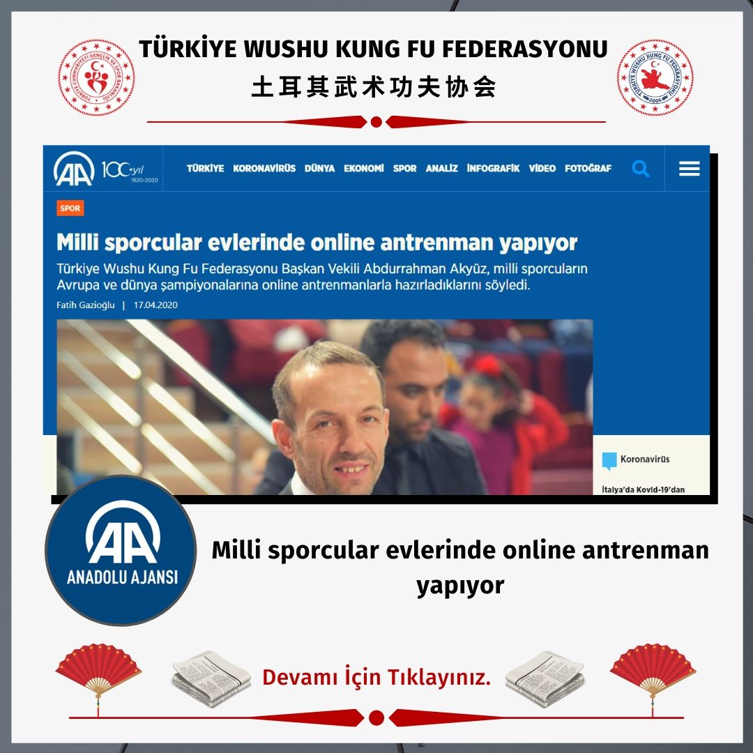 Milli sporcular evlerinde online antrenman yapıyor