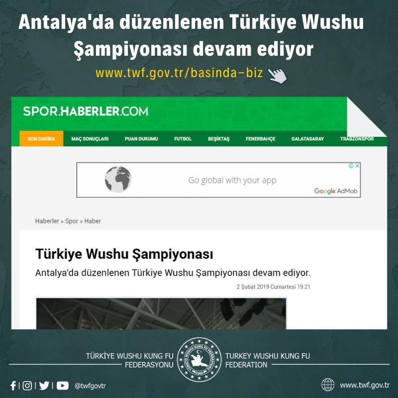 Antalya'da düzenlenen Türkiye Wushu Şampiyonası devam ediyor