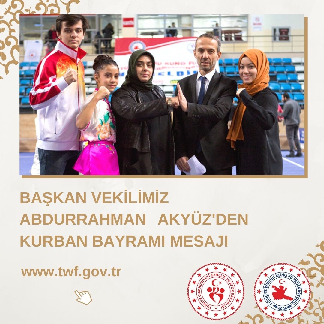 Başkan Vekilimiz Abdurrahman Akyüz'den Kurban Bayramı Mesajı