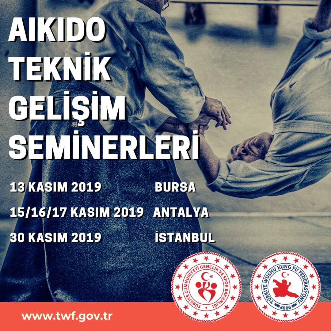 Aikido Teknik Gelişim Seminerleri - Kasım 2019