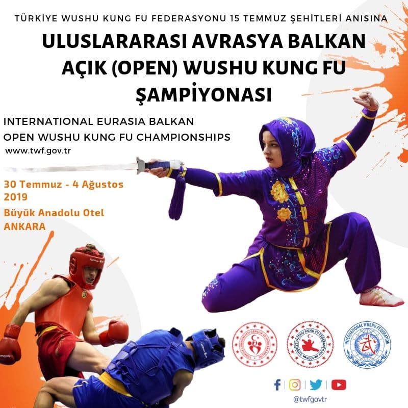 ULUSLARARASI AVRASYA BALKAN AÇIK (OPEN) WUSHU KUNG FU ŞAMPİYONASI