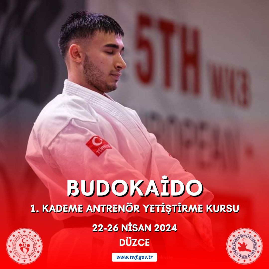 BUDOKAİDO 1. KADEME ANTRENÖR YETİŞTİRME KURSU / 22-26 NİSAN 2024 / DÜZCE