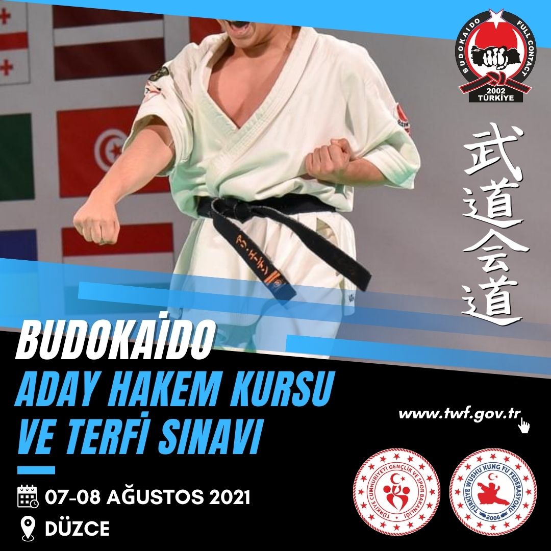 BUDOKAİDO ADAY HAKEM KURSU VE TERFİ SINAVI / 07-08 AĞUSTOS 2021 / DÜZCE