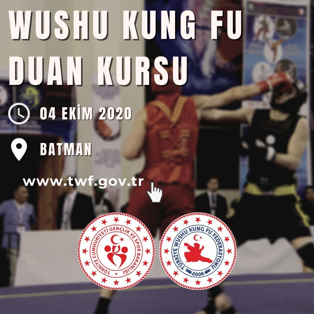 WUSHU DUAN KURSU BATMAN – 04 EKİM 2020