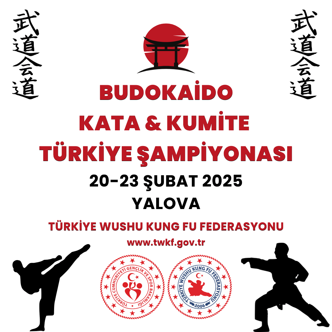 BUDOKAİDO TÜRKİYE ŞAMPİYONASI / 20 – 23 ŞUBAT 2025 / YALOVA