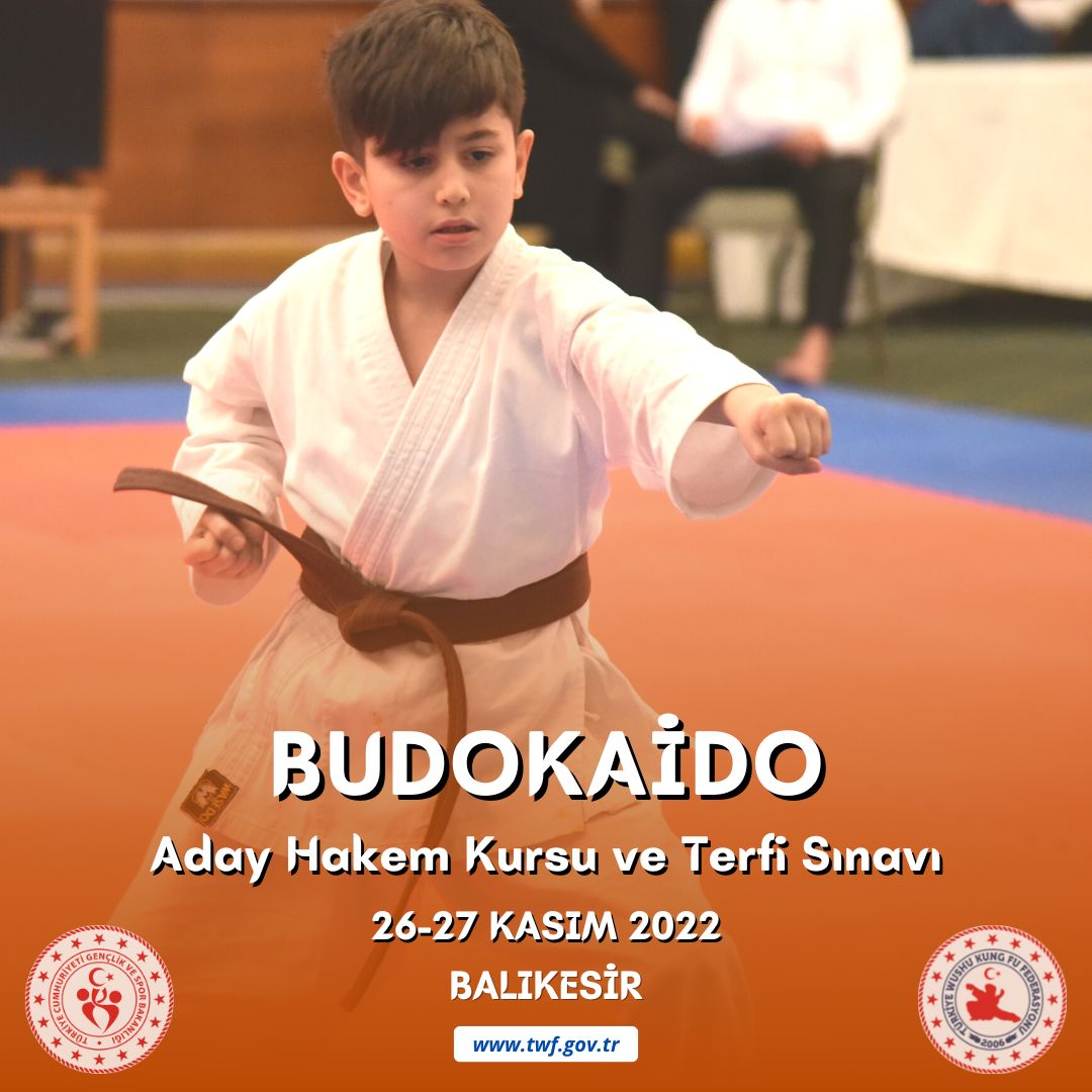 BUDOAKİDO ADAY HAKEM KURSU VE TERFİ SINAVI / 26-27 KASIM 2022 / BALIKESİR