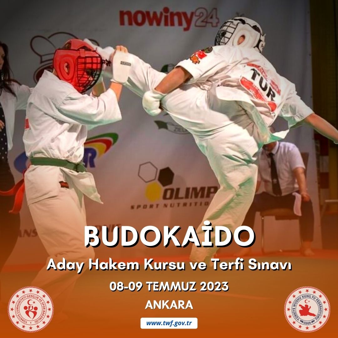 BUDOAKİDO ADAY HAKEM KURSU VE TERFİ SINAVI / 08-09 TEMMUZ 2023 / ANKARA