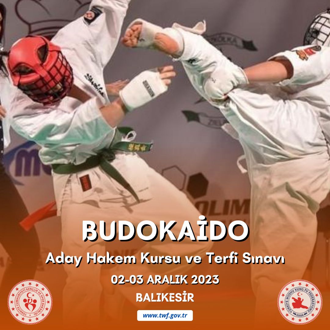 BUDOKAİDO ADAY HAKEM KURSU VE TERFİ SINAVI / 02-03 ARALIK 2023 / BALIKESİR