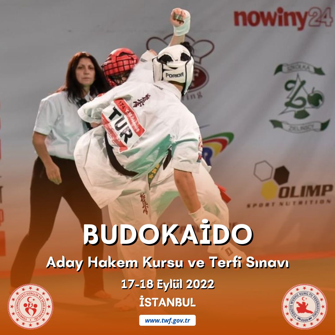 BUDOAKİDO ADAY HAKEM KURSU VE TERFİ SINAVI / 17-18 EYLÜL 2022 / İSTANBUL