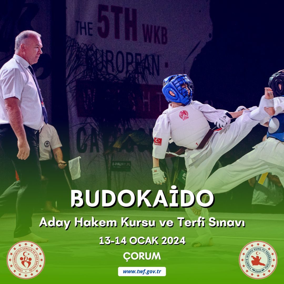 BUDOKAİDO ADAY HAKEM KURSU VE TERFİ SINAVI / 13-14 OCAK 2024 / ÇORUM