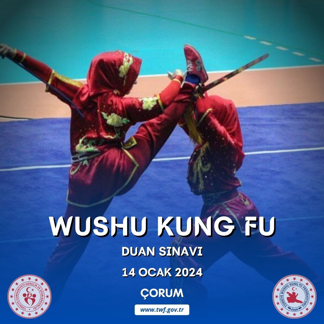 WUSHU KUNG FU DUAN SINAVI / 14 OCAK 2024 / ÇORUM
