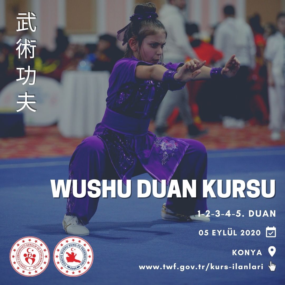 WUSHU DUAN KURSU - 05 EYLÜL 2020