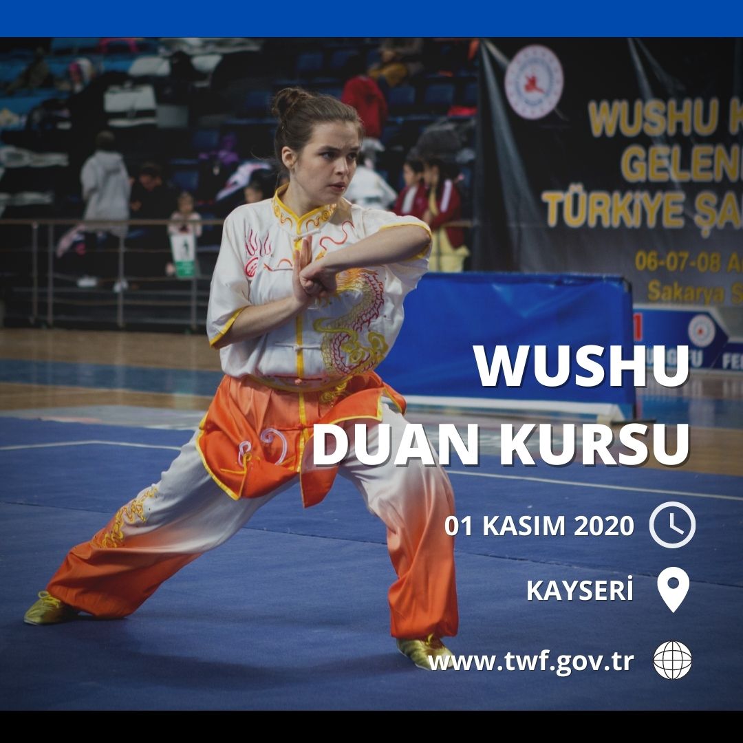 WUSHU DUAN KURSU YALOVA – 01 KASIM 2020