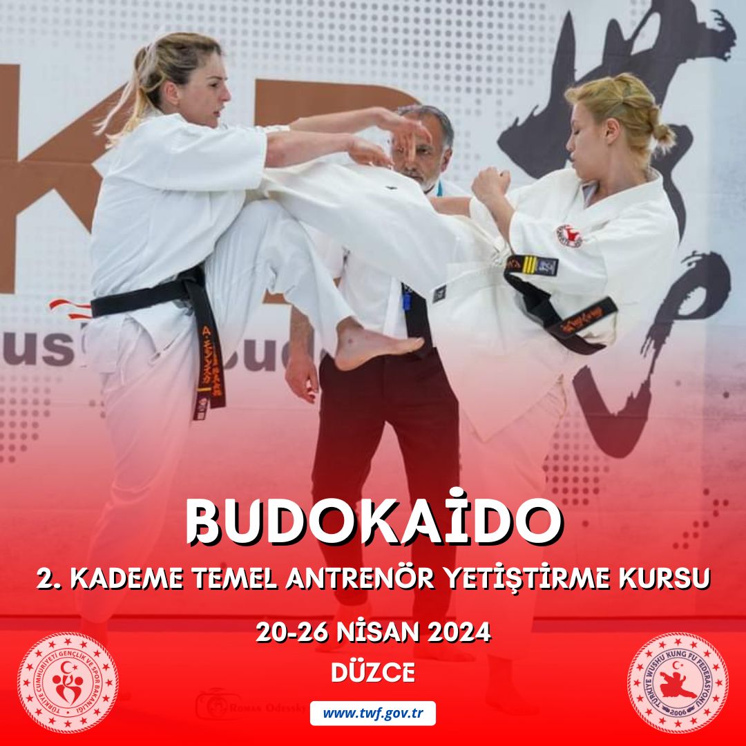 BUDOKAİDO 2. KADEME TEMEL ANTRENÖR YETİŞTİRME KURSU / 20-26 NİSAN 2024 / DÜZCE