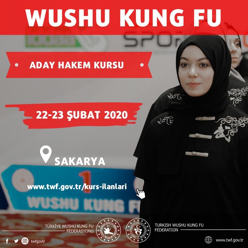 WUSHU ADAY HAKEM KURSU - ŞUBAT 2020 - SAKARYA