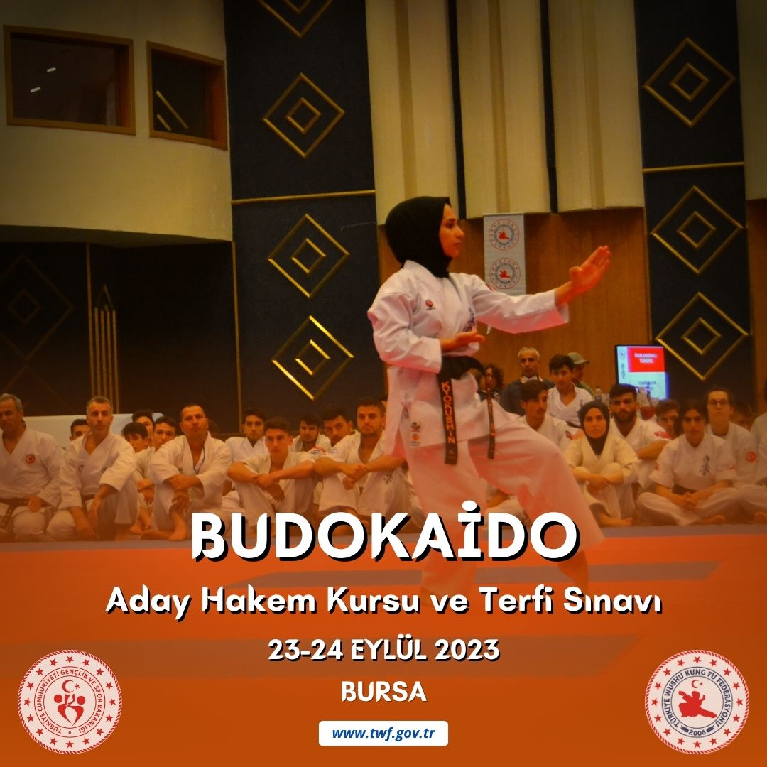 BUDOKAİDO ADAY HAKEM KURSU VE TERFİ SINAVI / 23-24 EYLÜL 2023 / BURSA