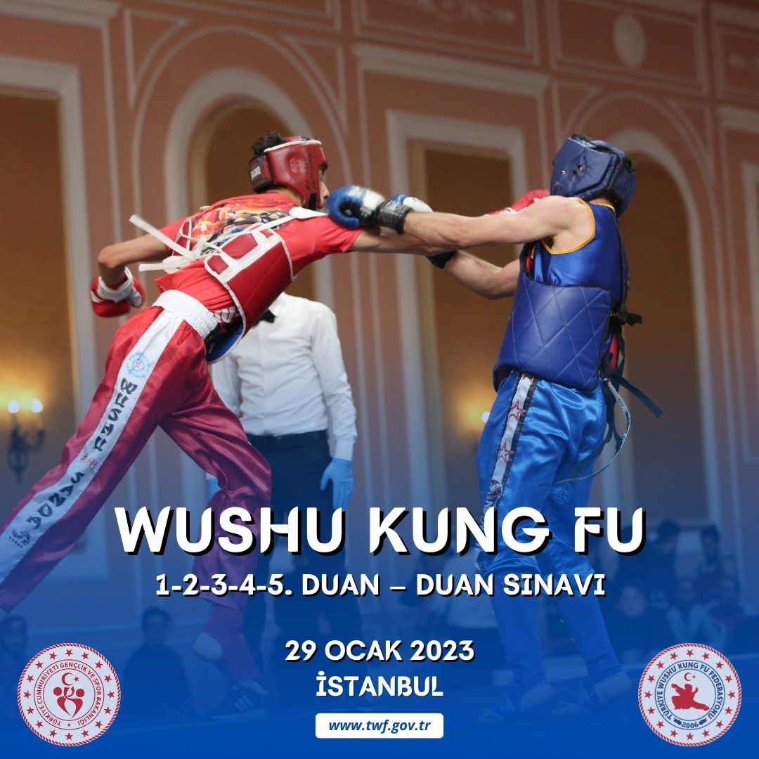 WUSHU KUNG FU DUAN SINAVI / 29 OCAK 2023 / İSTANBUL