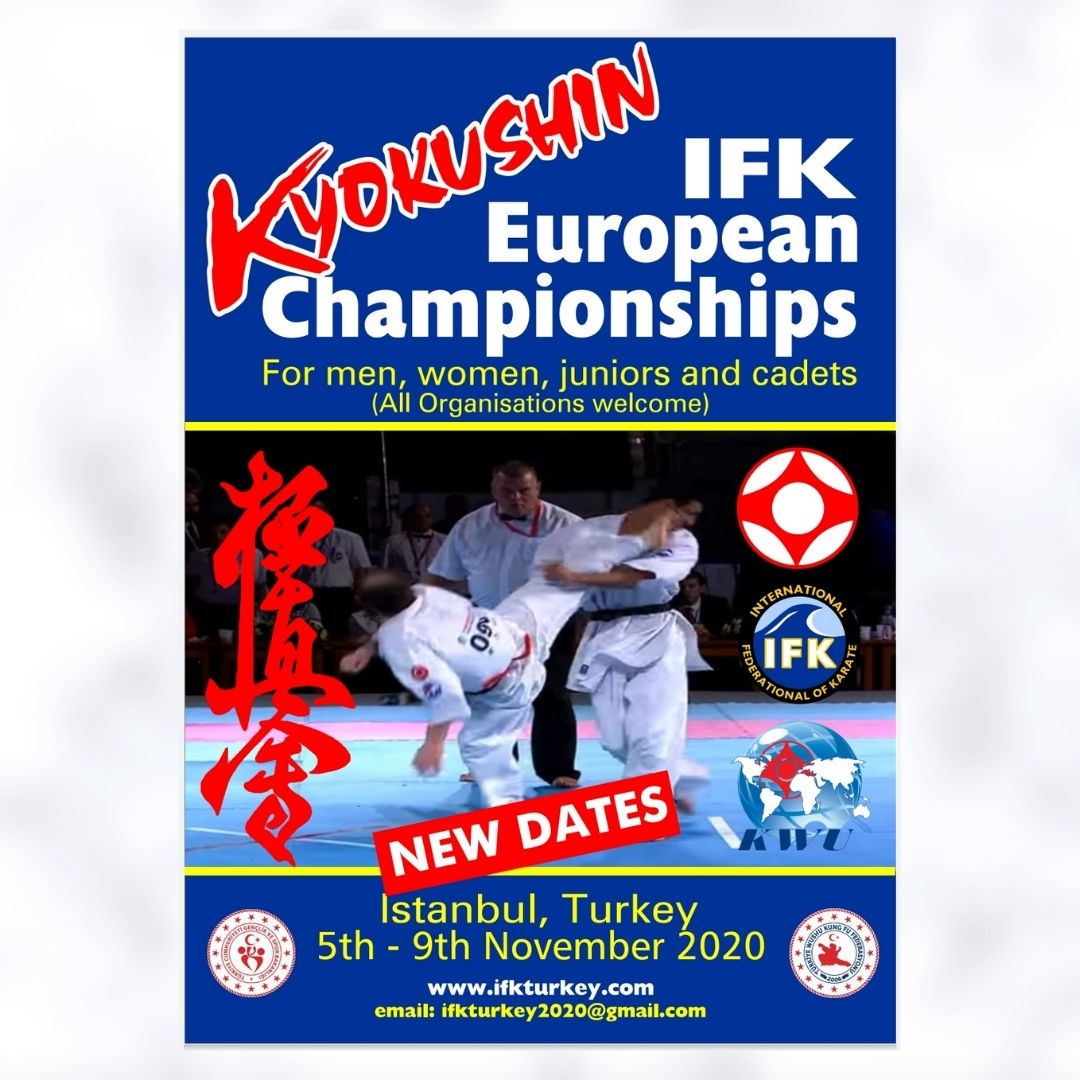 7. IFK Kyokushın Avrupa Şampiyonası 5-9 KASIM 2020