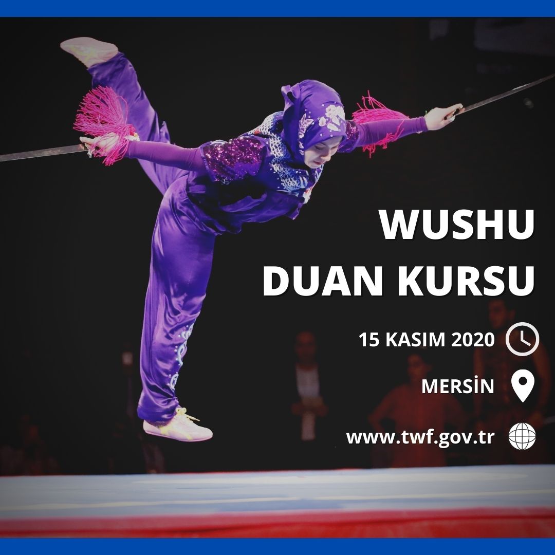 WUSHU DUAN KURSU MERSİN – 15 KASIM 2020