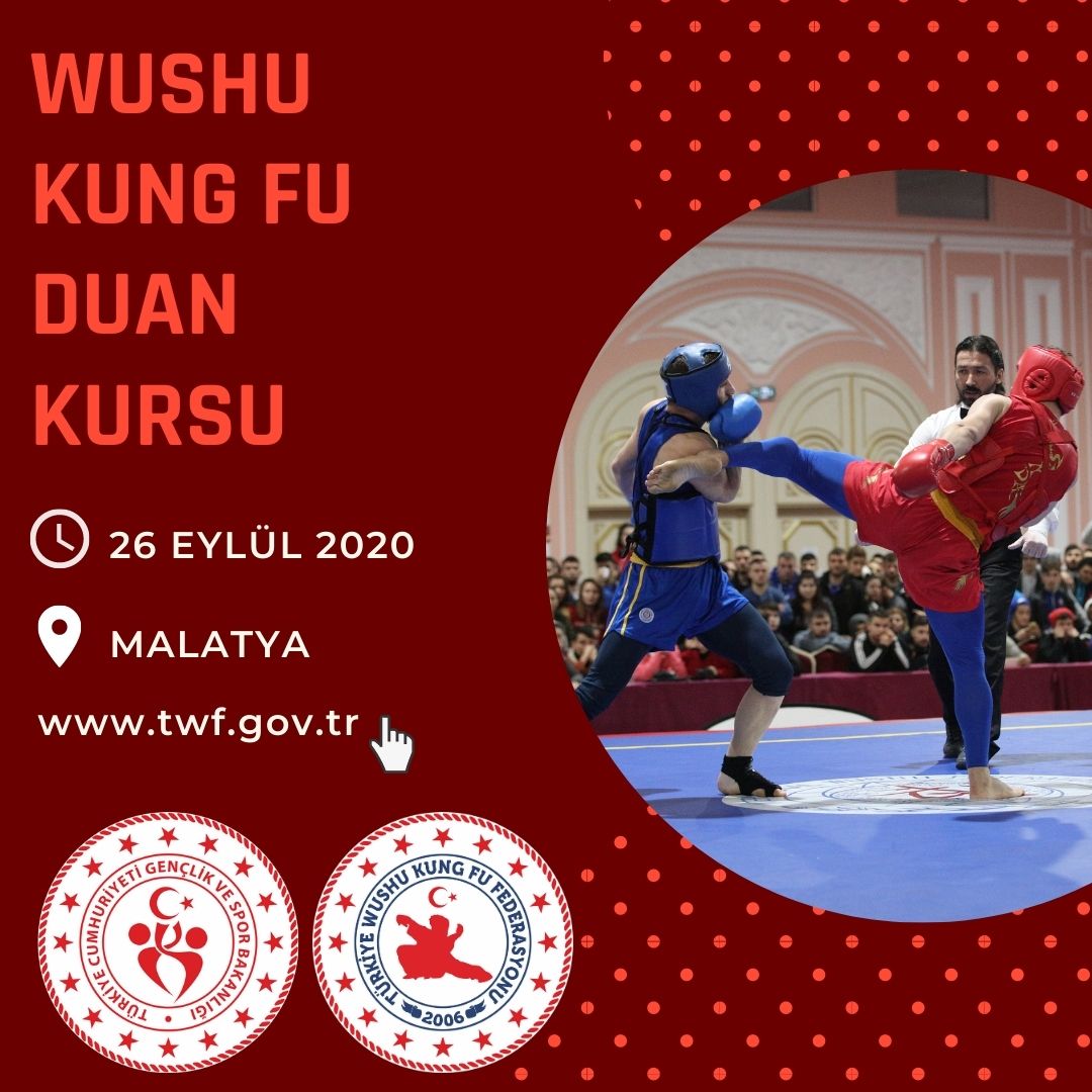 WUSHU DUAN KURSU - 26 EYLÜL 2020