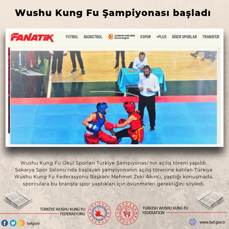 Wushu Kung Fu Şampiyonası başladı / Fanatik