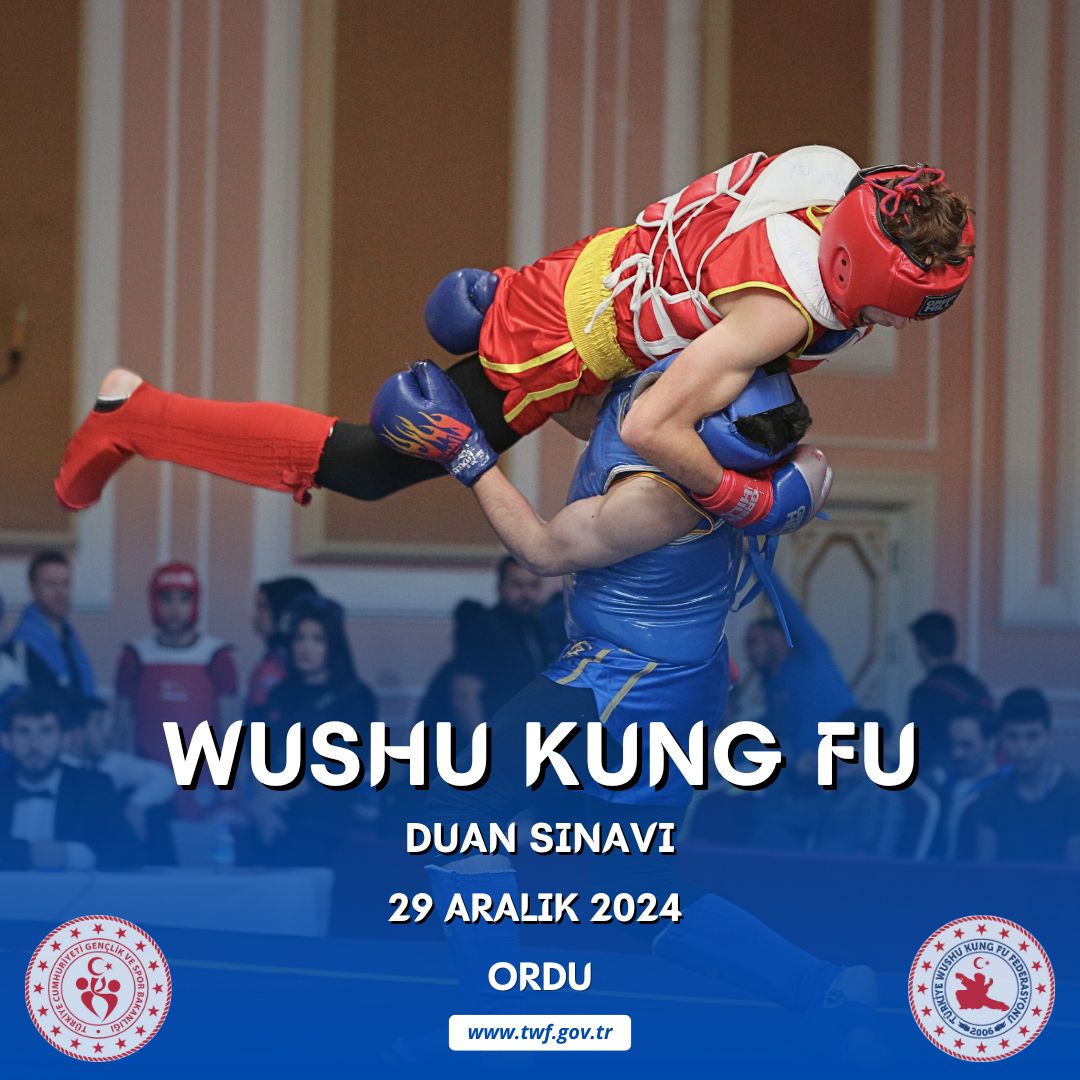 WUSHU KUNG FU DUAN SINAVI / 29 ARALIK 2024 / ORDU