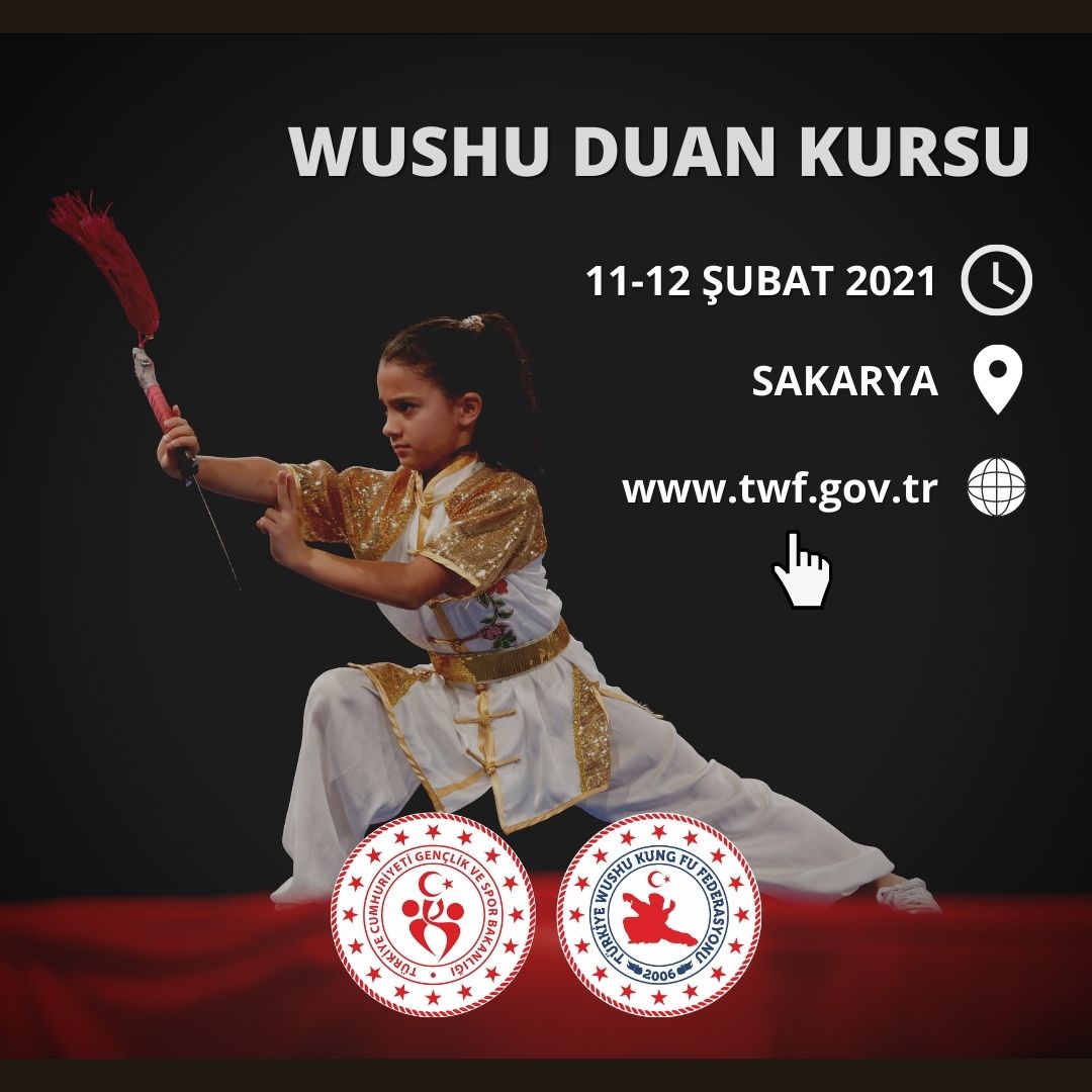 WUSHU DUAN KURSU / SAKARYA / 11-12 ŞUBAT 2021
