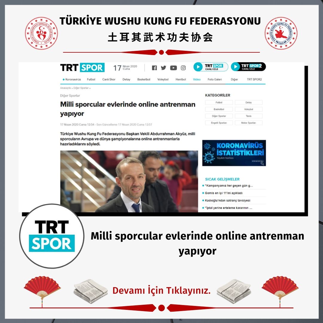 Milli sporcular evlerinde online antrenman yapıyor