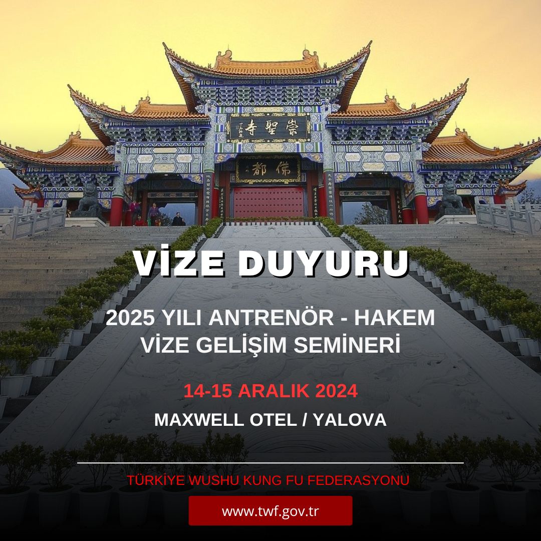 2025 Yılı Antrenör-Hakem Vize ve Gelişim Semineri