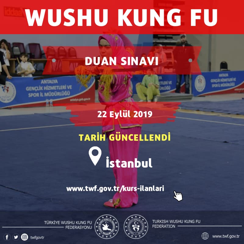 WUSHU KUNG FU 1-2-3- 4-5. DUAN SINAV