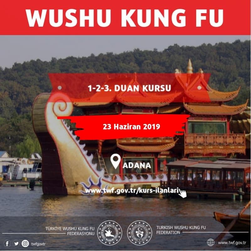 ADANA WUSHU KUNG FU 1-2-3. DUAN KURSU