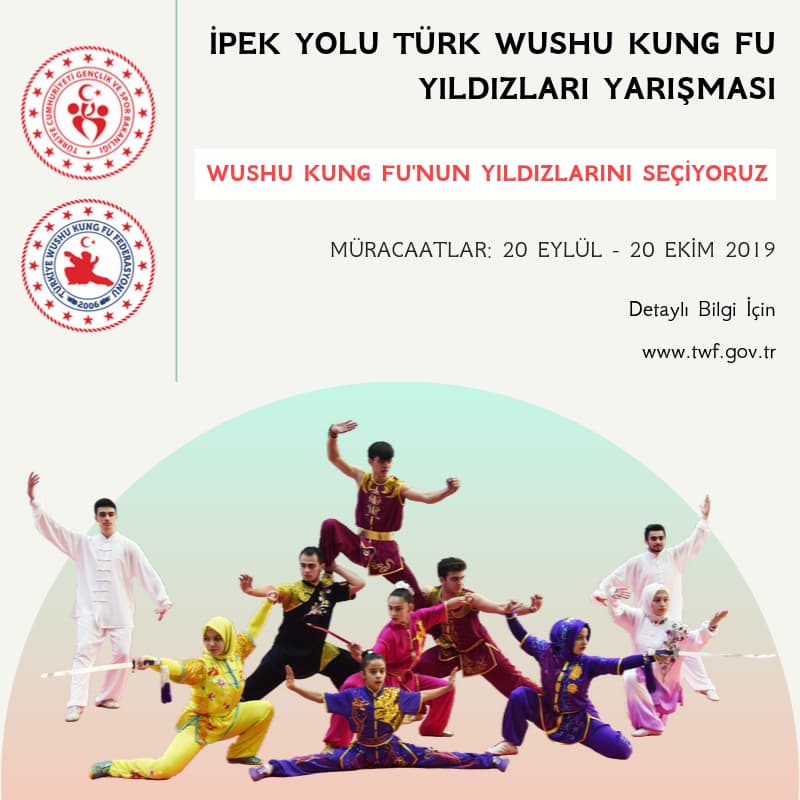 İpek Yolu Türk Wushu Kung Fu Yıldızları Yarışması Müracaat Bilgileri